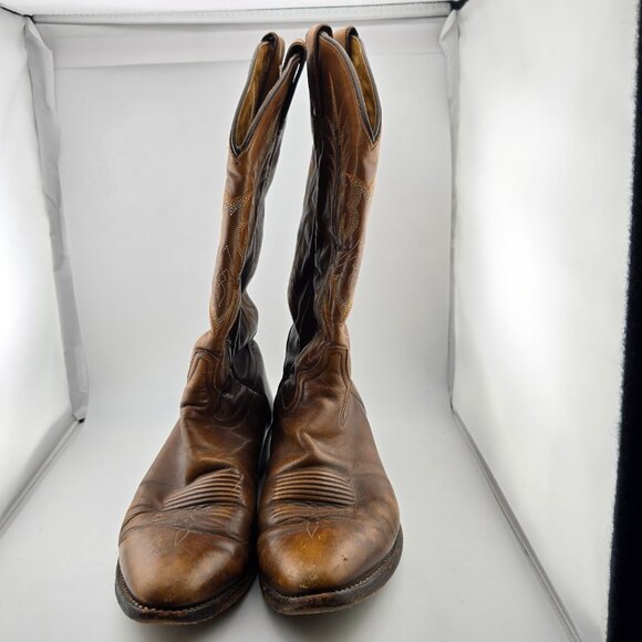 Tony Lama Other - Tony Lama VM2810 Brown Leather Western Cowboy Boots Men’s 9.5